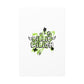 Grunge Angel Graffiti Matte Canvas