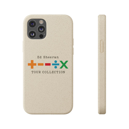 Biodegradable Cases for iPhone 12 to 16 Pro Max Showcasing – Ed Sheeran Edition