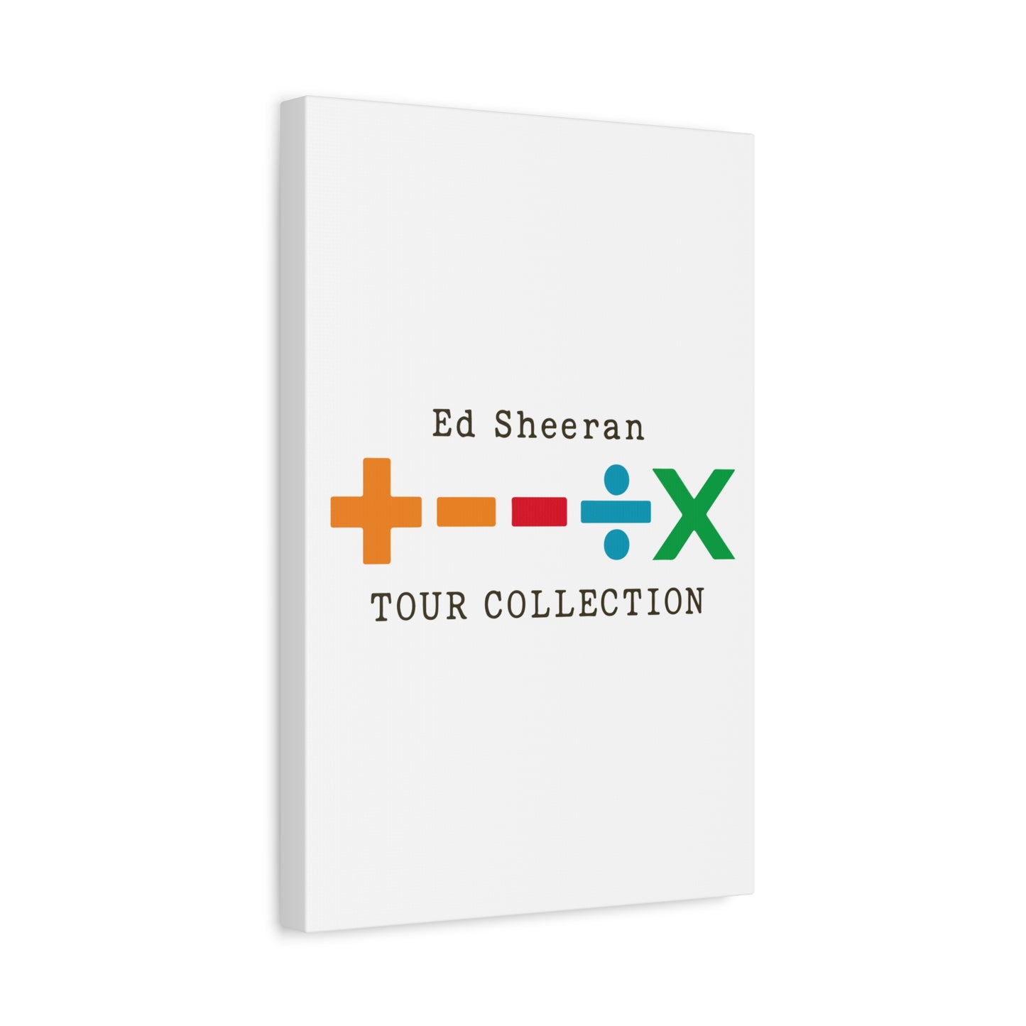 Matte Stretched Canvas, 1.25" Depth – Ed Sheeran Edition
