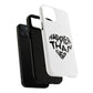Happier Heart Lettering Tough Magnetic Case