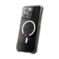 Retro Groove Script Magnetic clear Impact case