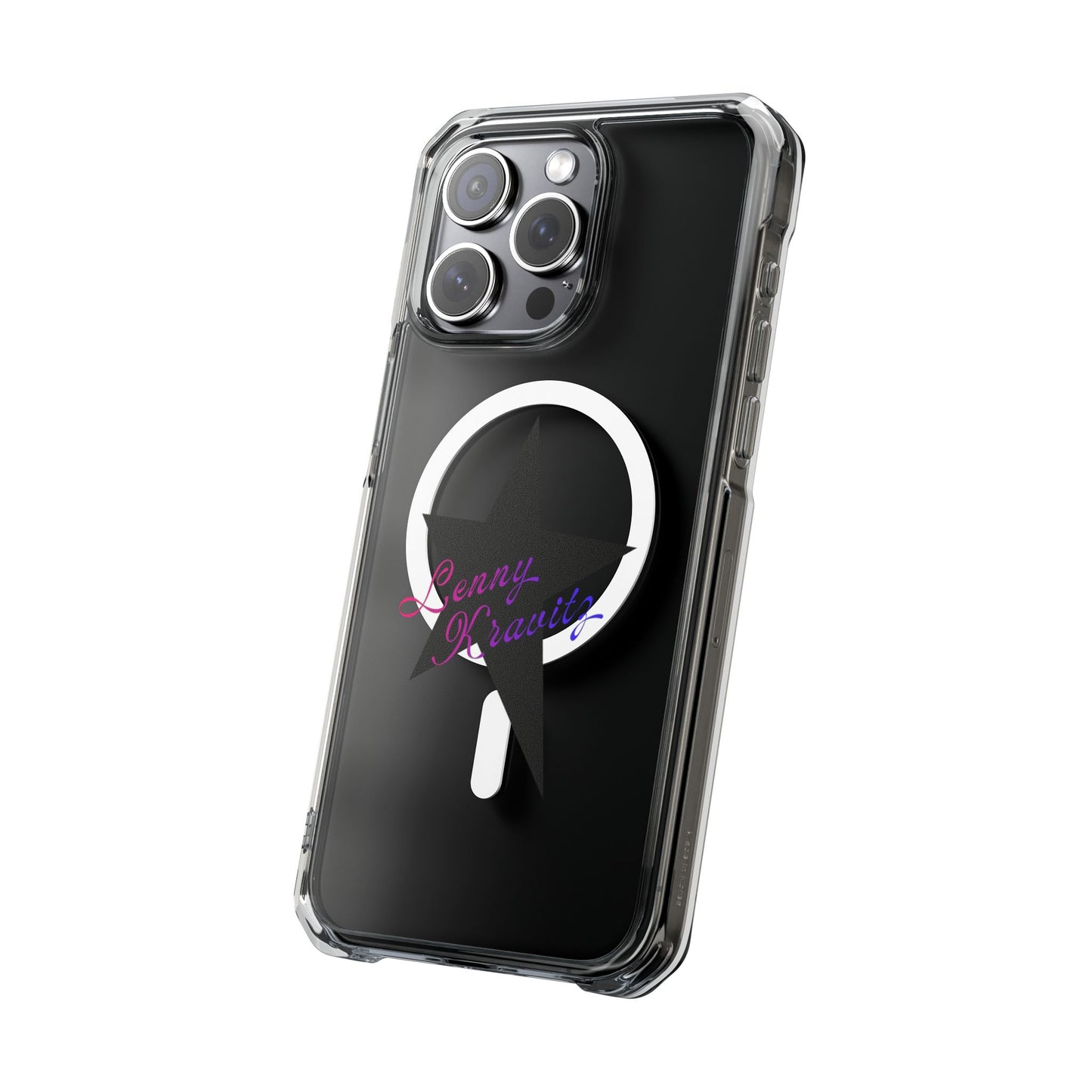 Retro Groove Script Magnetic clear Impact case