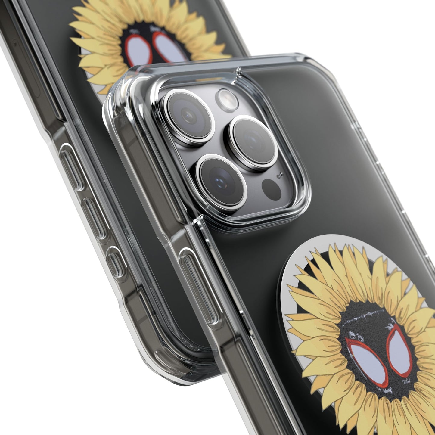 Sunflower Mask Illustration Magnetic Impact Case