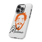 Tough iPhone Case (12–16 Pro Max) – Post Malone Name Design with Picture
