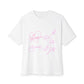 Signature Autograph – Oversized Boxy Tee