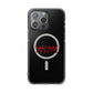 Fire Aura Grid Magnetic clear Impact case