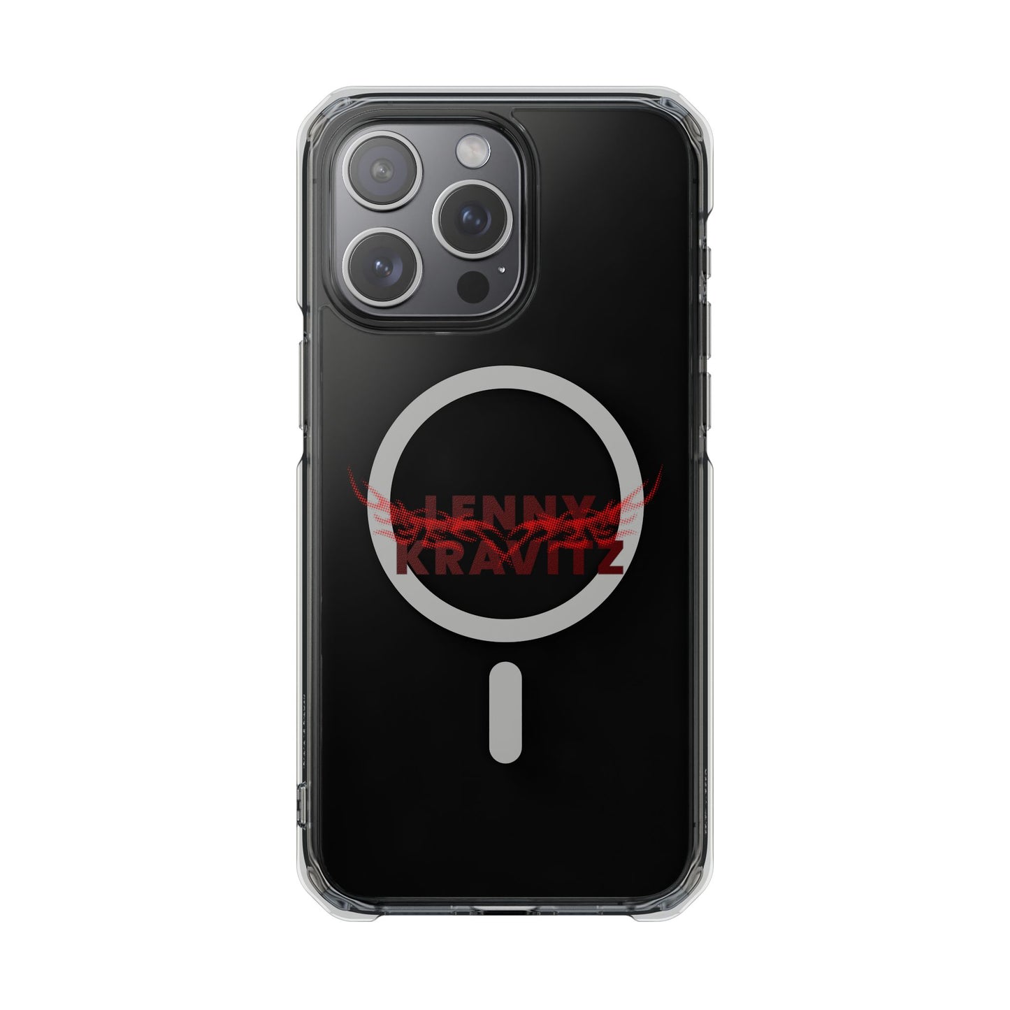 Fire Aura Grid Magnetic clear Impact case