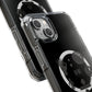 Ocean Wave with Heart Outline Magnetic Clear Impact Case