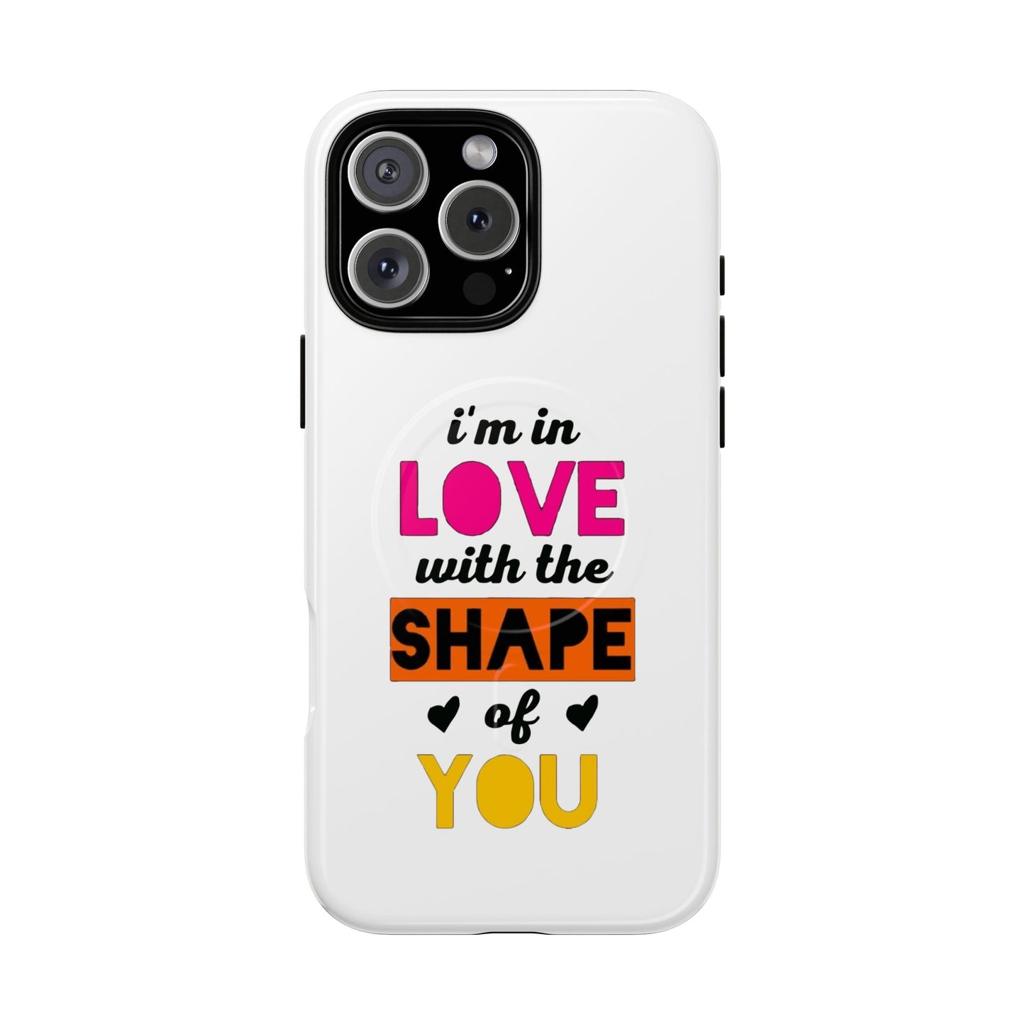 Orange Divide Symbol Tough Magnetic case