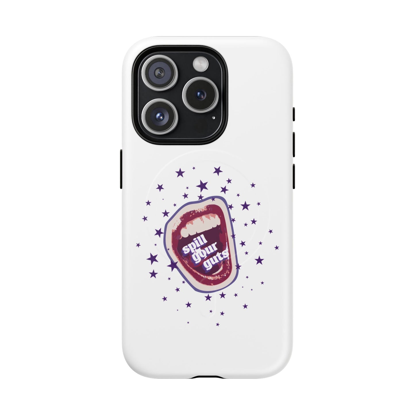 Spill Your Guts Scream Tough Magnetic phone case