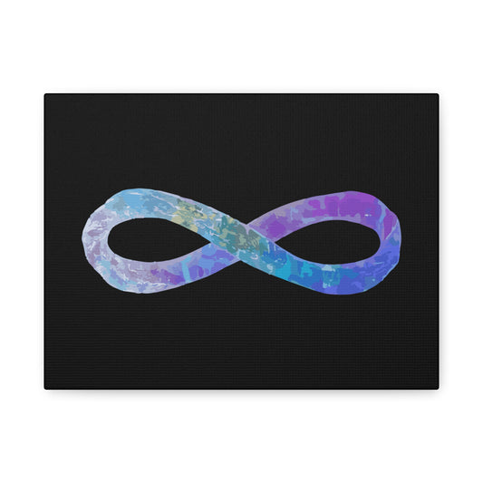 Cosmic Infinity Loop Canvas