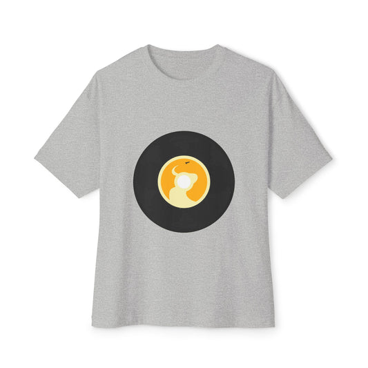 Crypto Rodeo Round Unisex Oversized Boxy Tee
