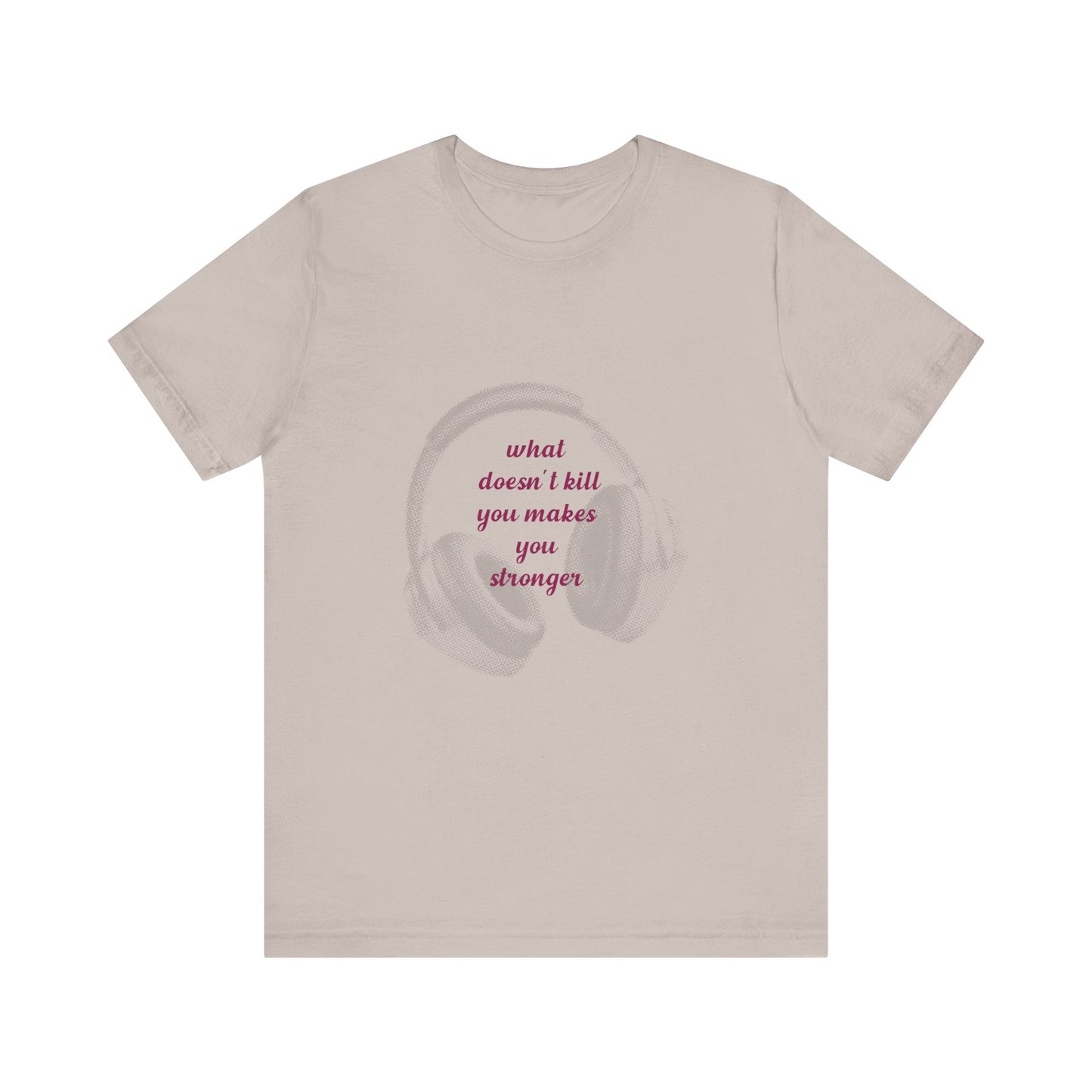Stronger Soundwaves Unisex Jersey short sleeve tee