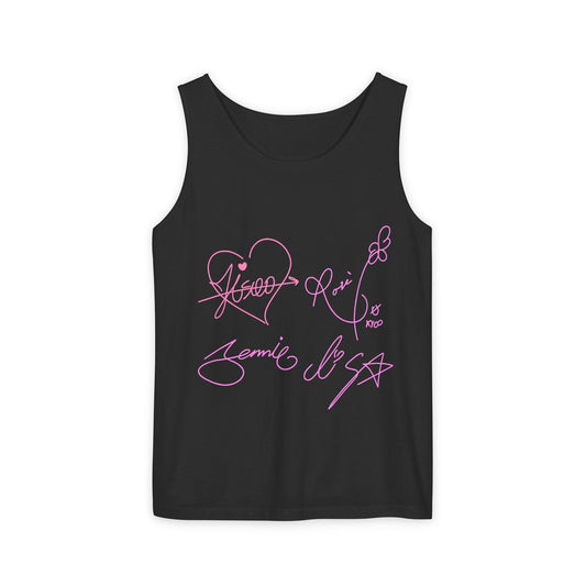 Signature Autograph – Dyed Tank Top