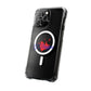Heart on Fire Bold Script Magnetic Clear Impact Case