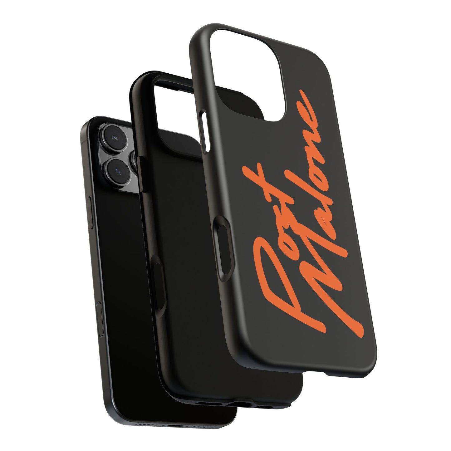 Tough iPhone Case (12–16 Pro Max) – Post Malone Name Design