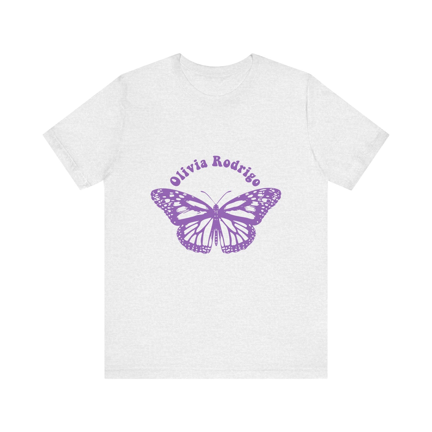 Olivia Rodrigo Unisex Jersey Short Sleeve Tee - With Butterfly