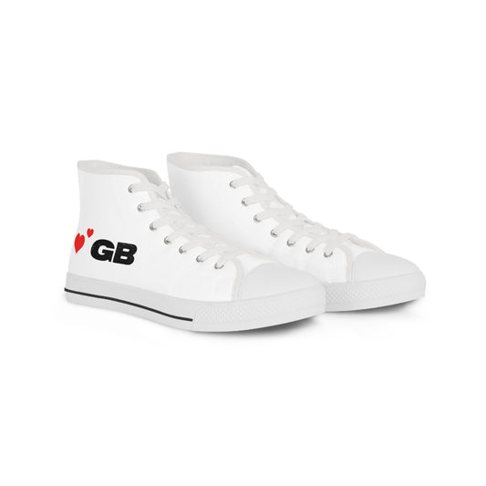 Heart Beats Louder High Top Sneakers