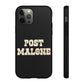 Tough iPhone Case (12–16 Pro Max) – Post Malone Bold Design