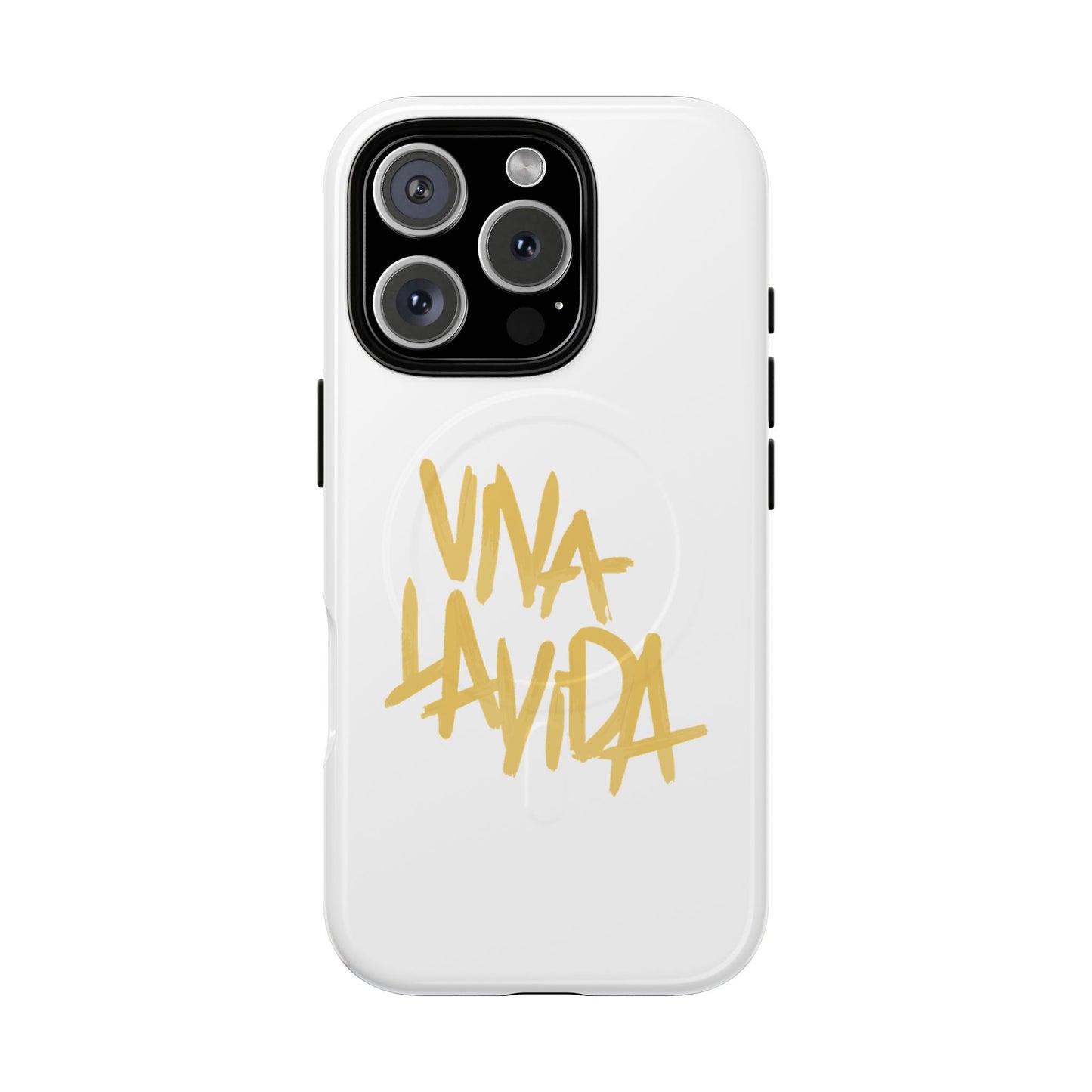 Golden Brush Script Tough Magnetic Case