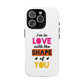 Orange Divide Symbol Tough Magnetic case