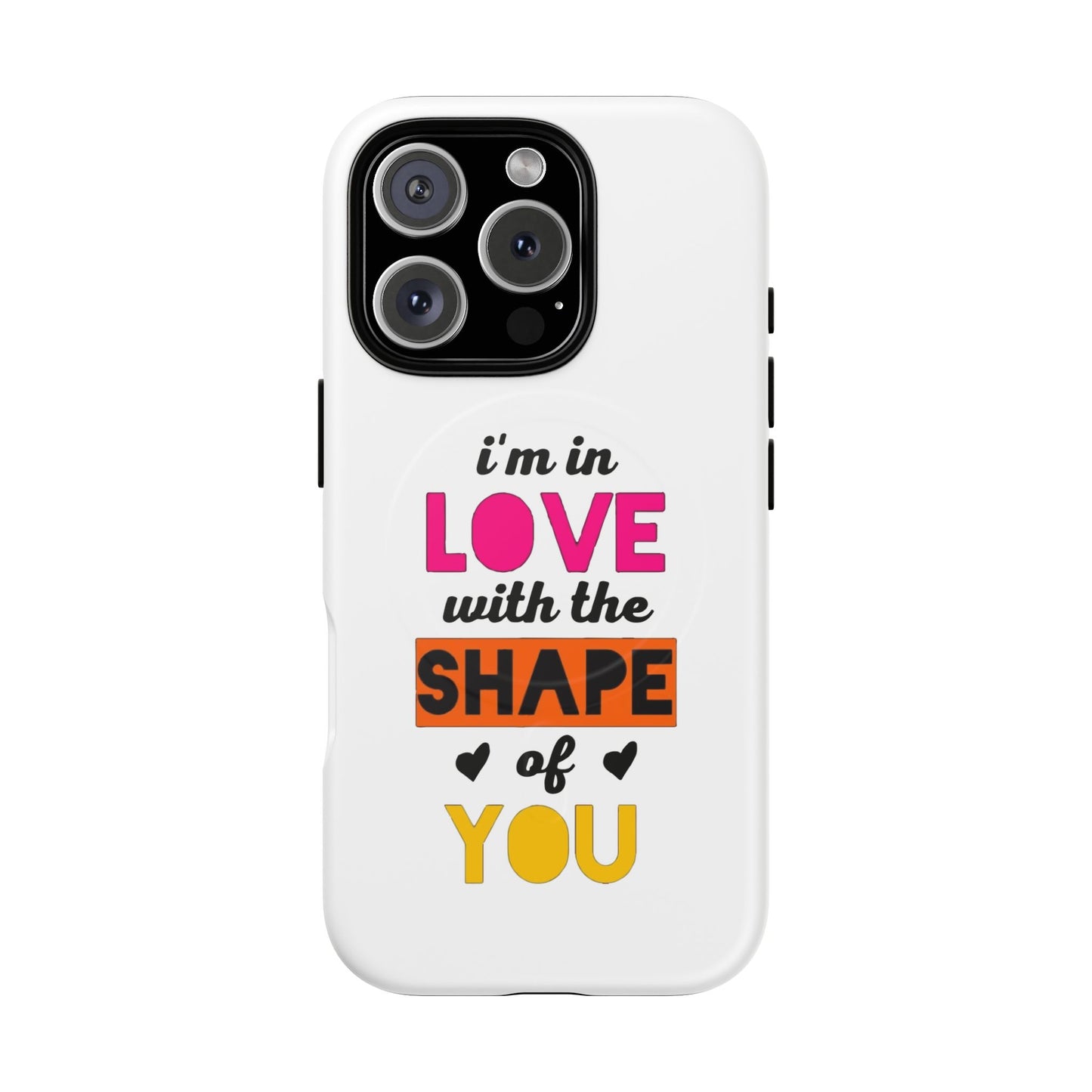 Orange Divide Symbol Tough Magnetic case