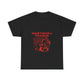 Fierce Femme in Red Unisex Heavy cotton tee