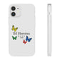 Ed Sheeran Butterfly iPhone Flexi Case | SnazzyMerch