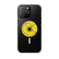 Minimalist Black Disc Outline Magnetic Impact Case