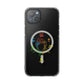 Minimalist Divide Symbol with Brush Magnetic Clear Impact Case