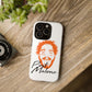 Tough iPhone Case (12–16 Pro Max) – Post Malone Name Design with Picture