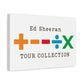 Matte Stretched Canvas, 1.25" Depth – Ed Sheeran Edition