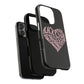 Iphone Born Pink Heart Typography - Tough Magnetic Phone Case