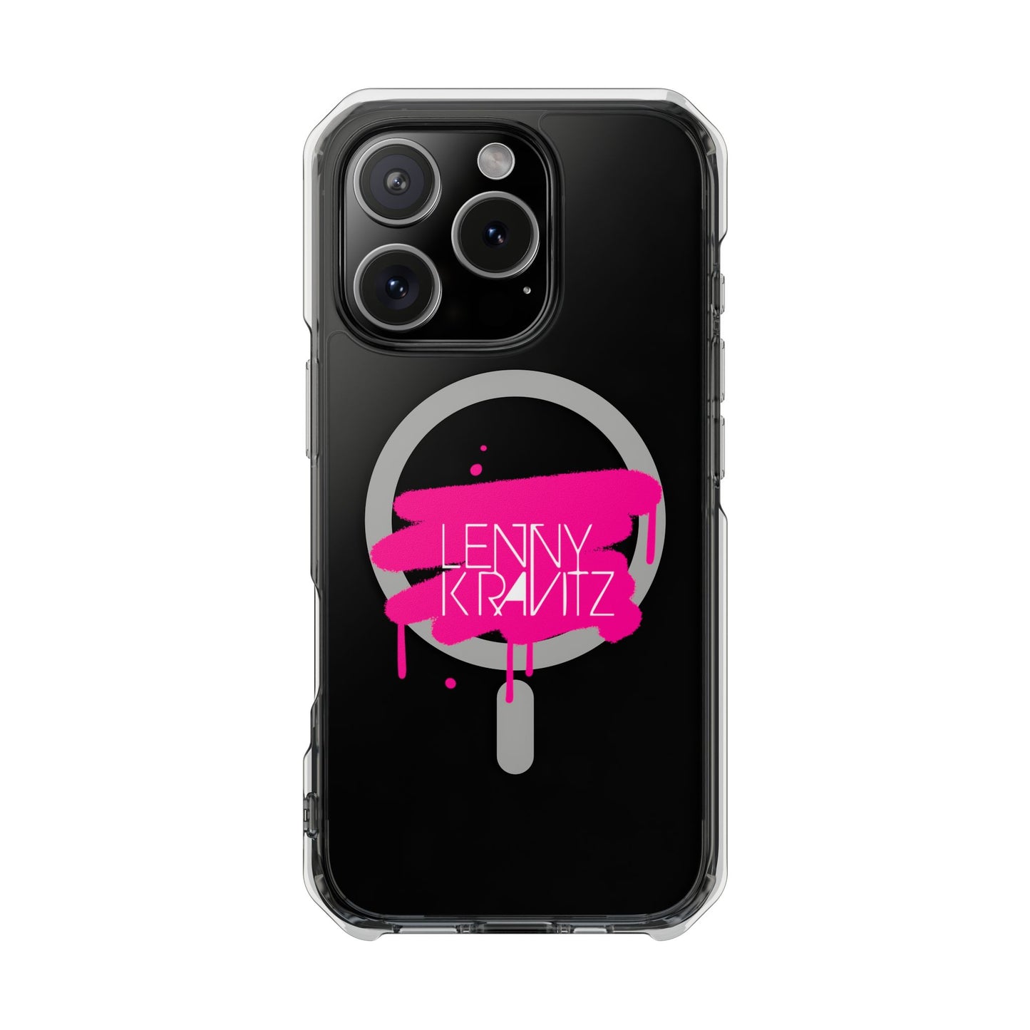 Electric Graffiti Drip Magnetic clear Impact case