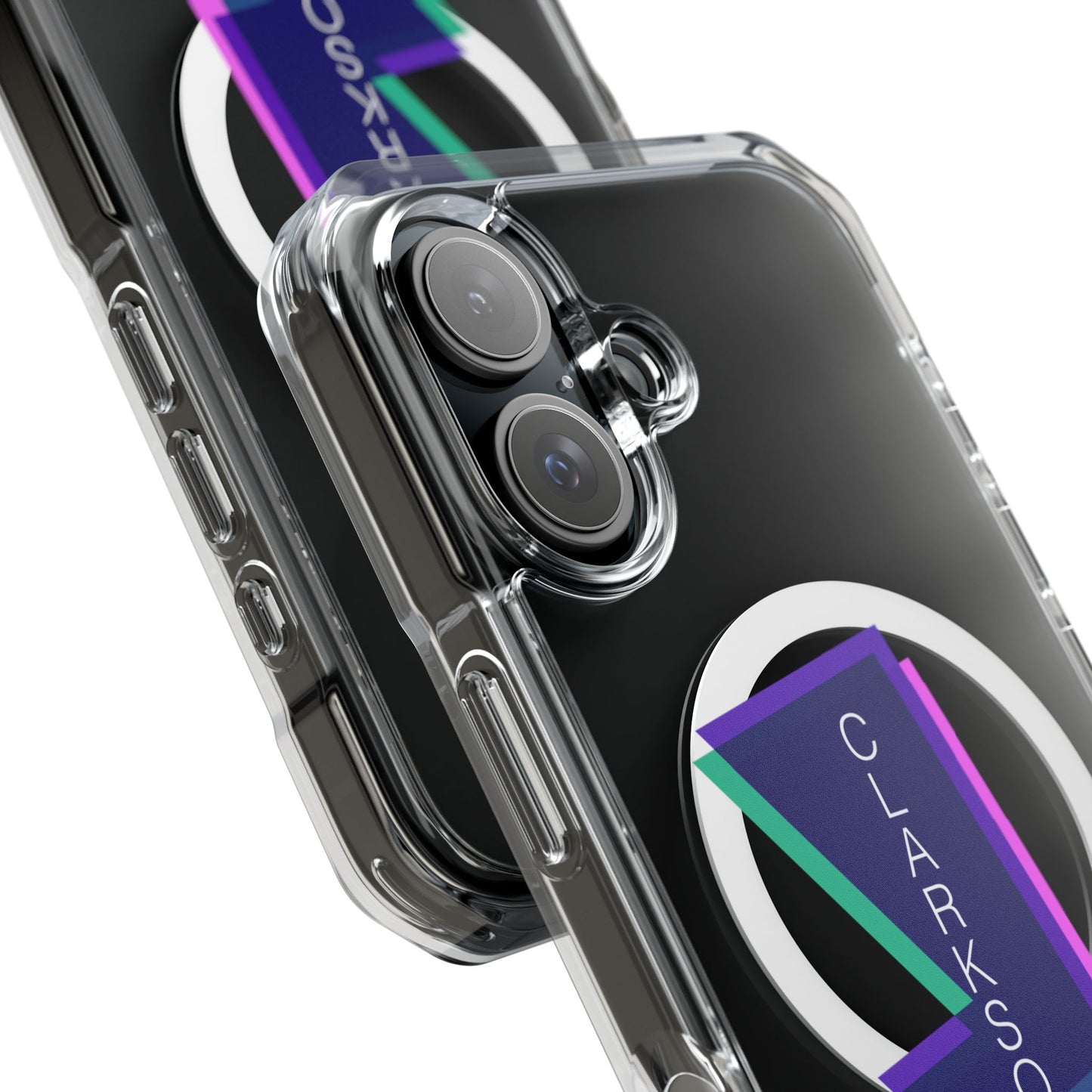 Neon Bolt Energy Magnetic clear Impact Case