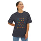 Minimalist Paw Print Oversized Boxy Tee