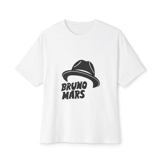 Top Hat Vibe Graphic Unisex Oversized Boxy Tee