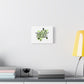Grunge Angel Graffiti Matte Canvas