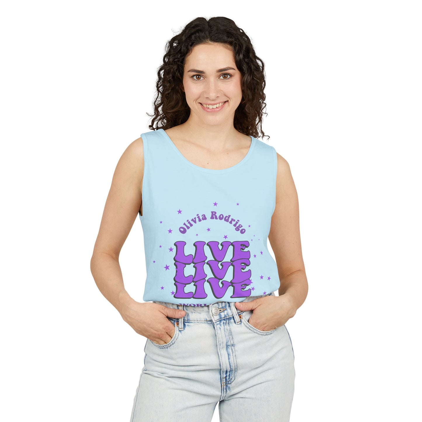 Olivia Rodrigo Live World Tour-Dyed Tank Top