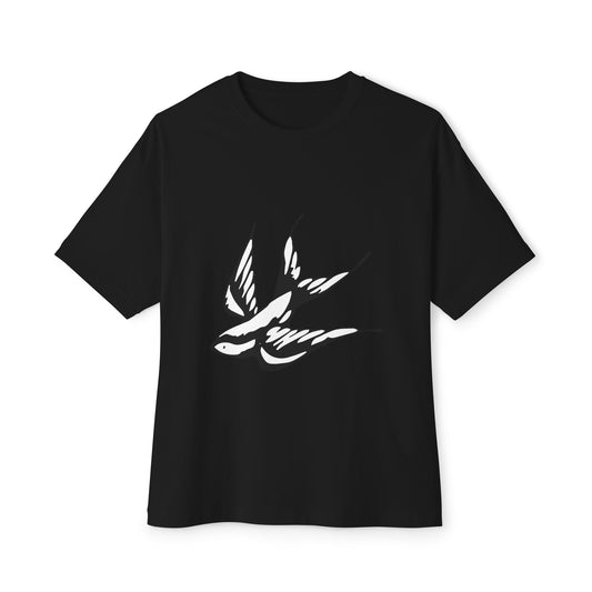 Flight Marked Unisex Oversized Boxy Tee