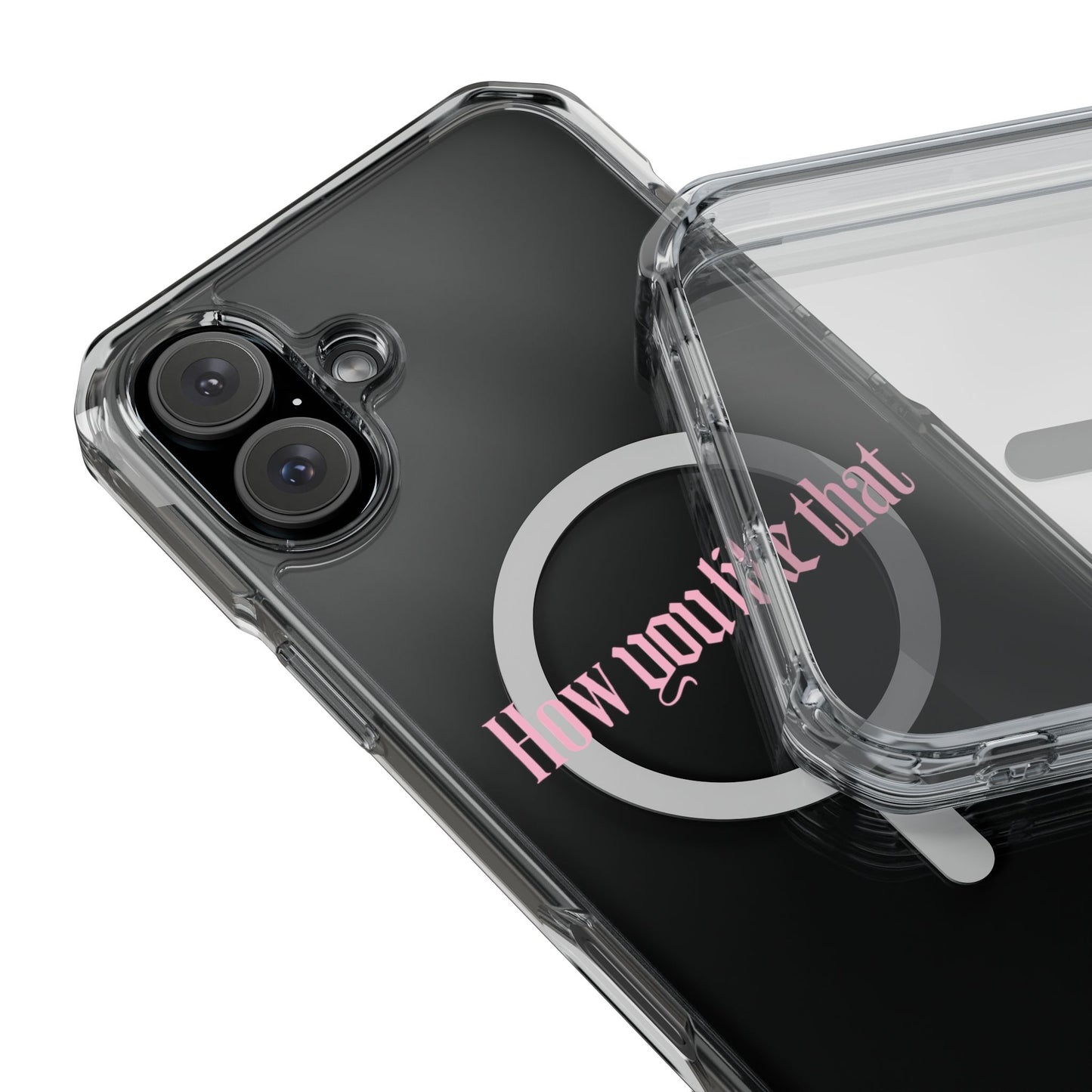 How You Like That Text - Magnetic Clear Impact Case