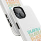 Retro Pop Lines Tough Magnetic case