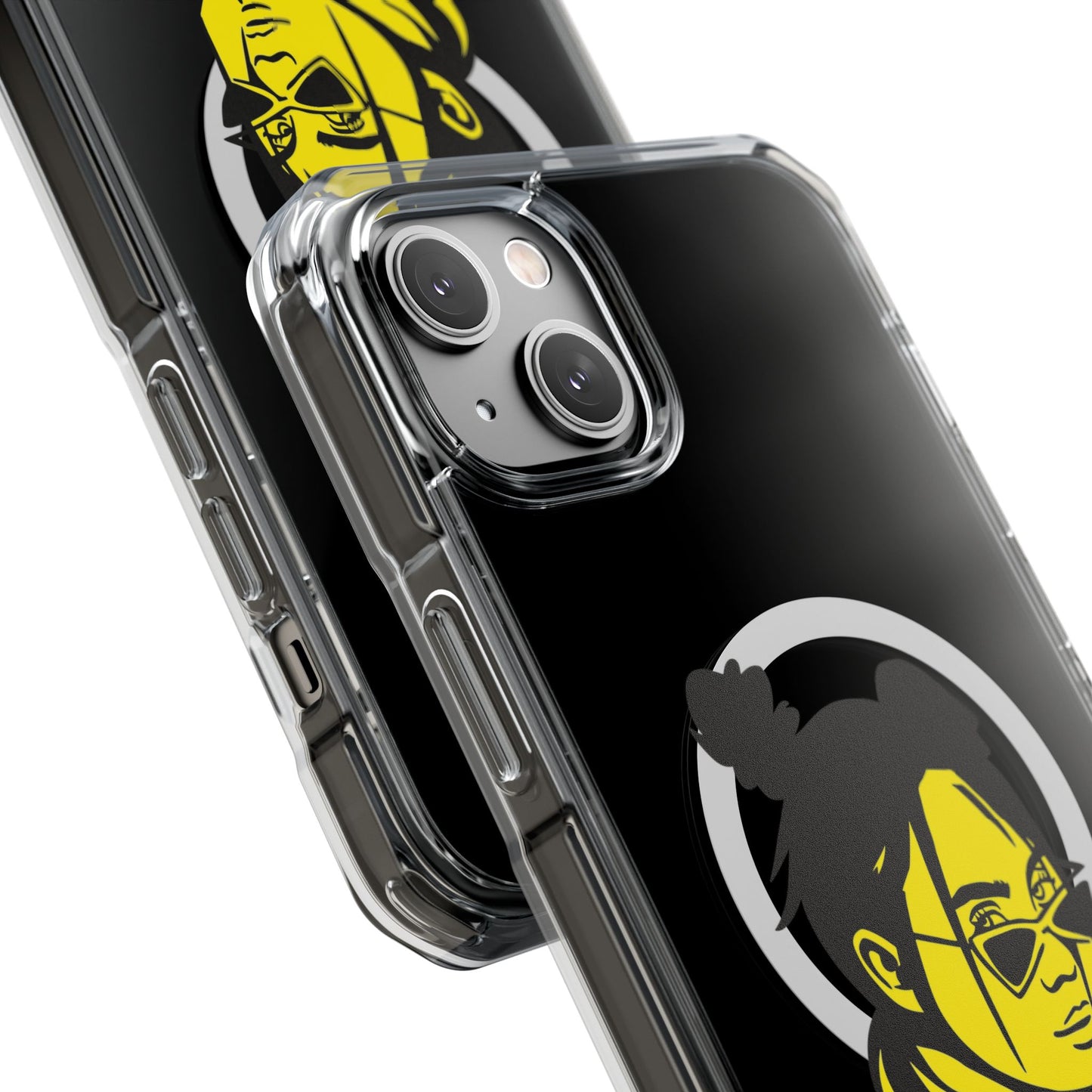 Neon Mood Portrait Magnetic Clear Impact Case