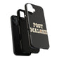 Tough iPhone Case (12–16 Pro Max) – Post Malone Bold Design
