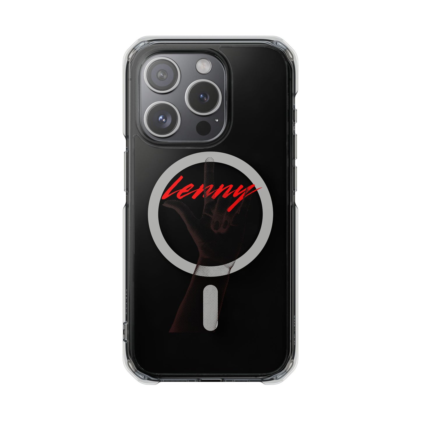 Rock Vibes Only Magnetic clear Impact case