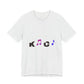 K C Pop Vibes Unisex Jersey short sleeve tee