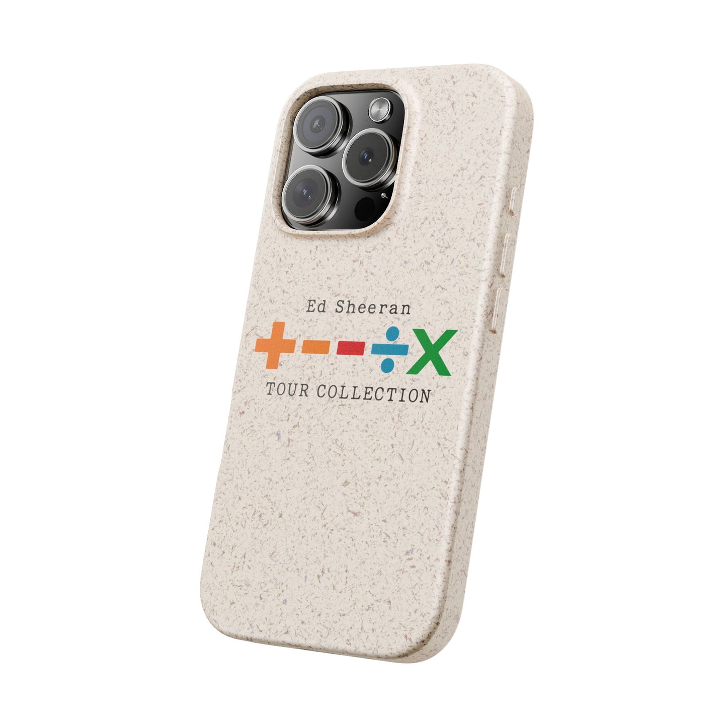 Biodegradable Cases for iPhone 12 to 16 Pro Max Showcasing – Ed Sheeran Edition