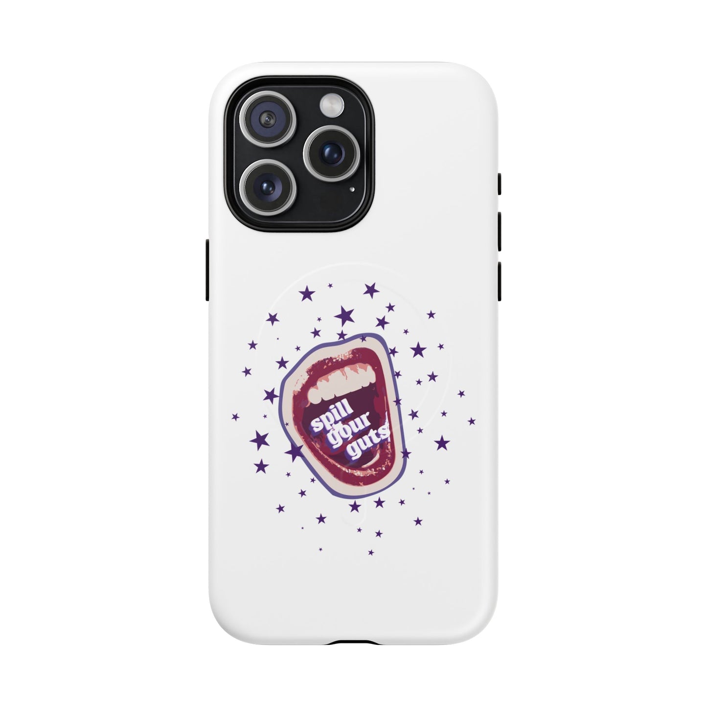 Spill Your Guts Scream Tough Magnetic phone case