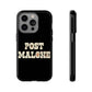 Tough iPhone Case (12–16 Pro Max) – Post Malone Bold Design
