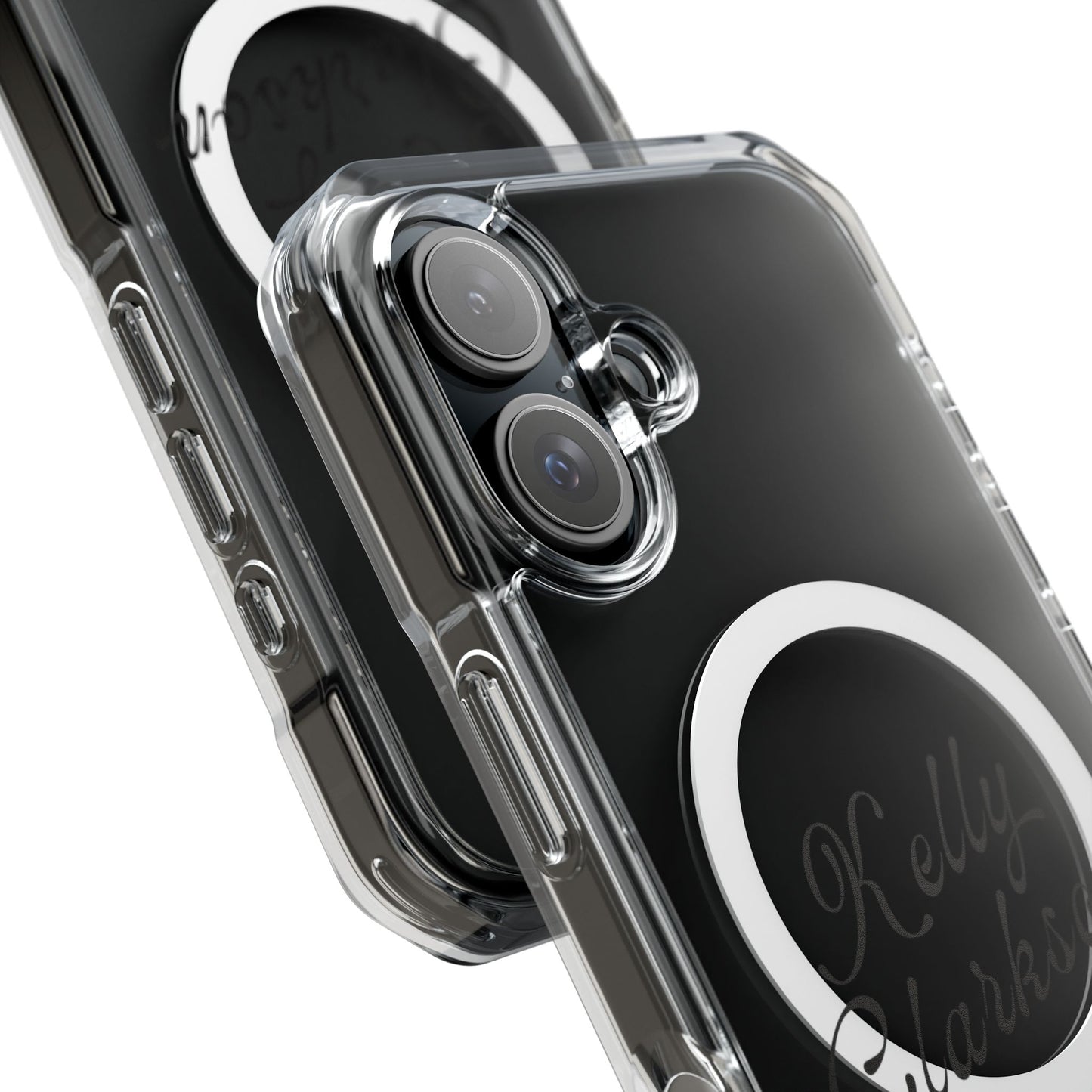Vinyl Vibes & Good Times Magnetic clear Impact Case